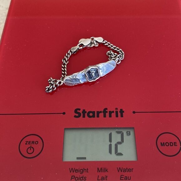 NEW! Pyrrha I Was Here Bar Bracelet Sterling Silver Rare Archived - Picture 8 of 9